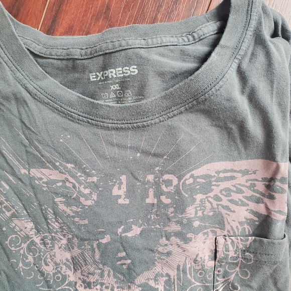 Men's Express SS T Shirts 3 XXL - Picture 3 of 4